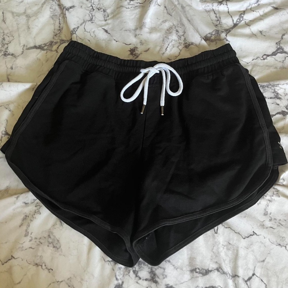 Forever 21 Black Soft Sweatshorts